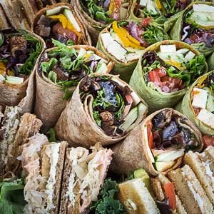 Sandwich and rolls Grazing Platters